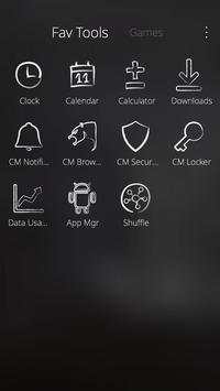 Sketch CM Launcher Theme screenshot 4