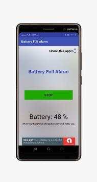 Battery Full Alarm screenshot 3