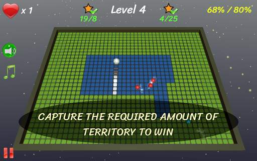 Xonix 3D: classic arcade game screenshot 7