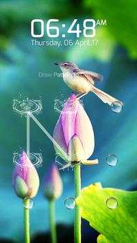 Bird Keypad Lock Screen screenshot 1
