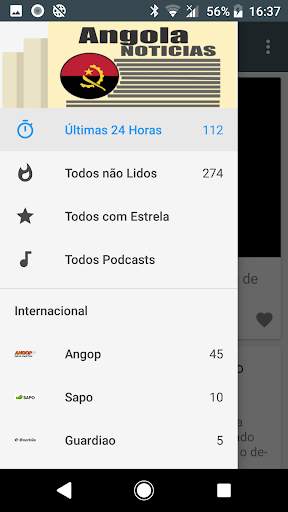 Angola Notícias screenshot 2