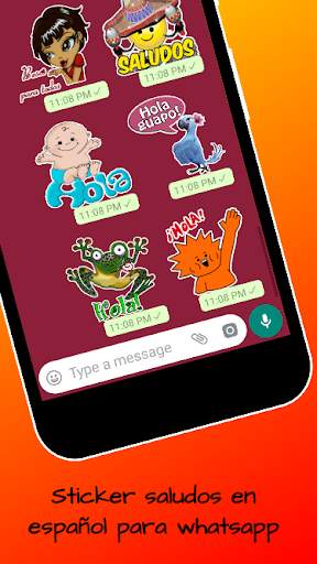 Stickers de Saludos para Whatsapp Gratis screenshot 6