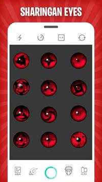 Sharingan Eyes & Rasengan Camera Photo Editor screenshot 2