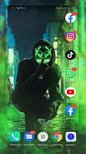 Joker-Anonymous Wallpaper 4K screenshot 8