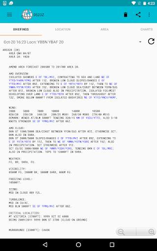 TrackDirect - NAIPS Briefing and Flight Planning 10 تصوير الشاشة