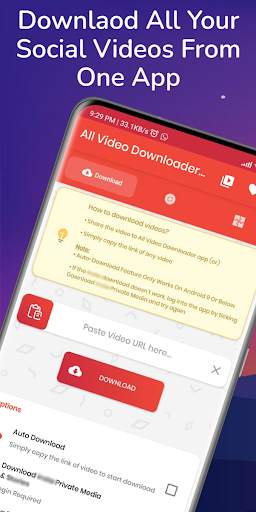 All Video Downloader screenshot 1