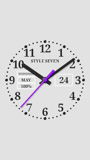 Analog Clock Constructor-7 5 تصوير الشاشة