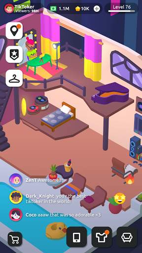 Idle Tiktoker: Get followers and become celebrity screenshot 5