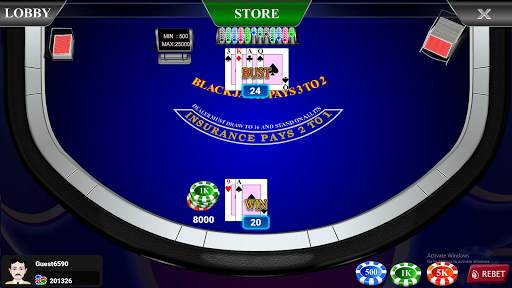 Blackjack 21 Casino : FREE screenshot 2