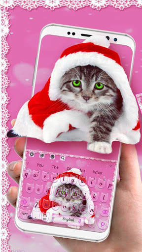 Cute Furry Cat Keyboard screenshot 1