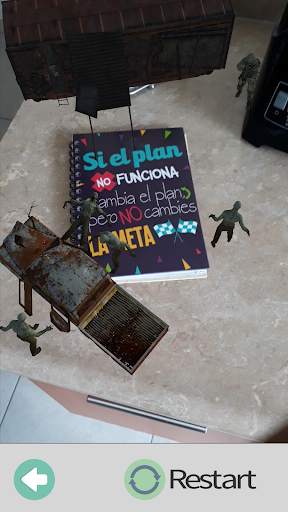 Zombie Augmented Reality - AR shots screenshot 4
