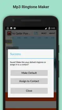 MP3Cutter audio Ringtone Maker screenshot 3