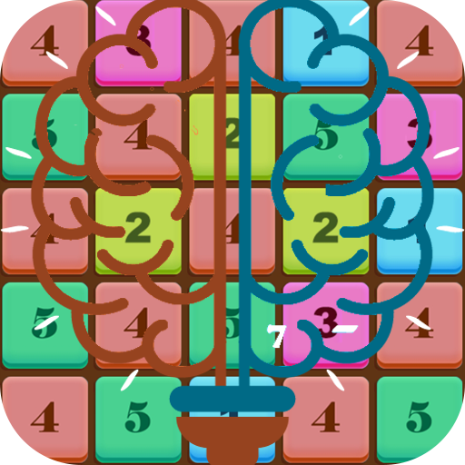 Brain Out - Merge Wood Number Block icon
