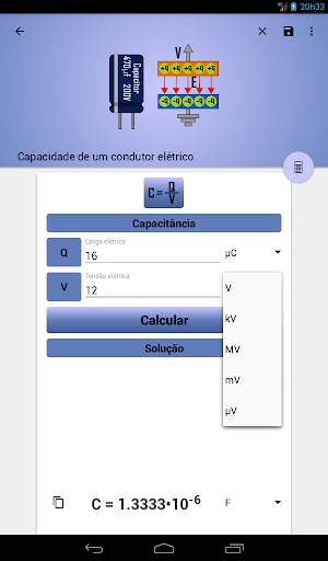 Fórmulas de Física - Physics Calc screenshot 13