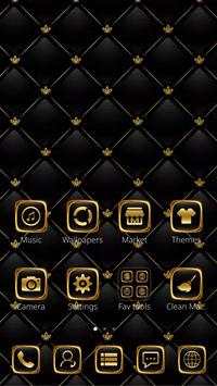 Luxury  gold theme Business theme Lock screen screenshot 1