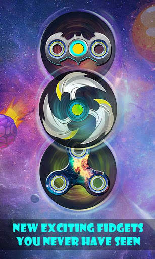 Fidget Spinner : Space Simulator screenshot 2
