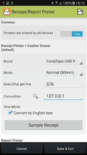 USB POS Printer Boost (FoodZaps POS Only) screenshot 4
