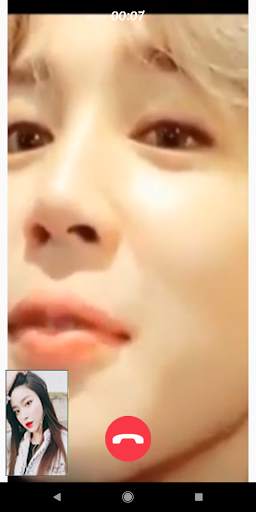 Call with Jimin from BTS - Fake Video Call Jimin screenshot 2