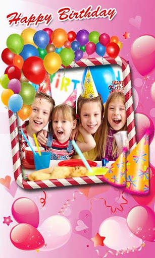 Birthday Photo Frame screenshot 1