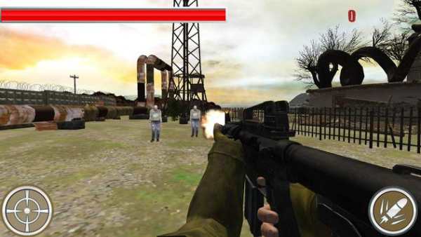 Zombie Survival Island Sniper - RPG Gun Shooter screenshot 1