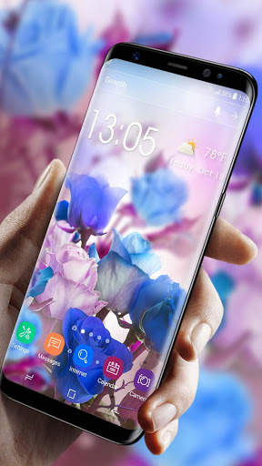 Flower Live Wallpaper Dancing Butterfly screenshot 1