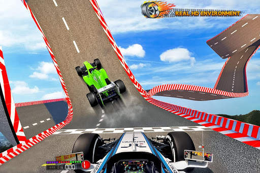 Formula Car Stunt  Race screenshot 2