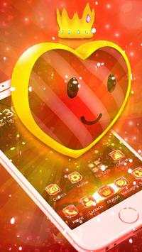 3D Heart Odyssey King Theme screenshot 3