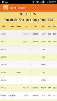 ADS-B Flight Scanner screenshot 1