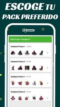 Stickers de Deadpool para WhatsApp (WaStickers) screenshot 3