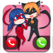 Lady Bug Call - Fake video call with Ladybug 🐞 icon