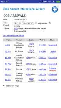 Bangladesh Airports Flight Time screenshot 3