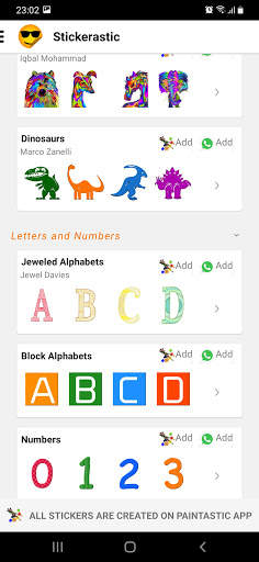 Stickerastic : Stickers for Whatsapp & Paintastic screenshot 2