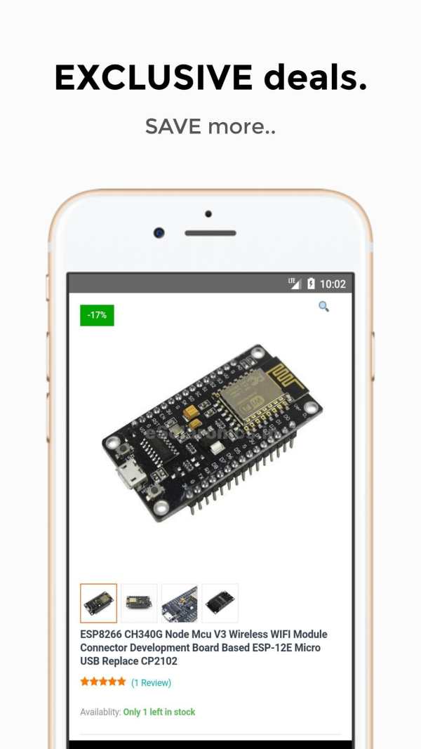 eSolaronics - App Store for DIY Electronic Parts screenshot 2
