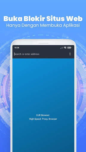 OJR Browser VPN: Anti Blokir screenshot 1