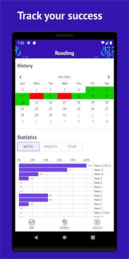 Itero Habit Tracker screenshot 1