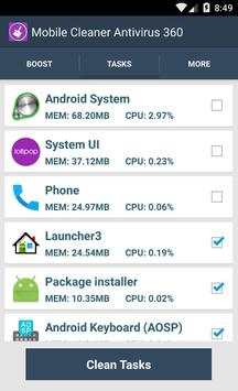 Mobile Cleaner Antivirus 360 screenshot 2
