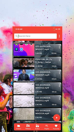 Video Player with Equalizer & Floating Player 2019 8 تصوير الشاشة