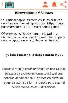 SS Listas screenshot 3