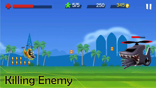 Helicopter Adventure : Bird Helicopter screenshot 3