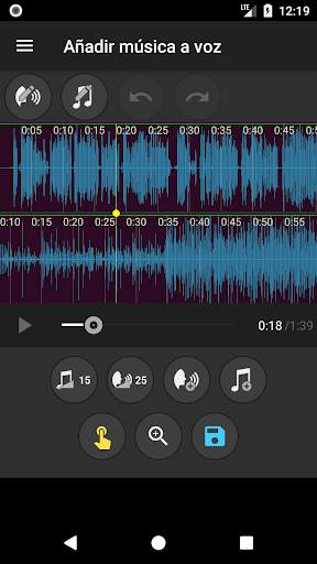 Añadir música a voz screenshot 3