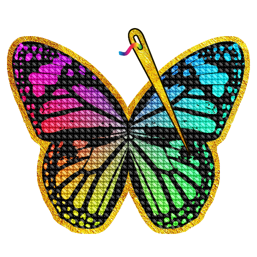 Cross Stitch Gold: สีตามหมายเลขรูปแบบการตัดเย็บ icon