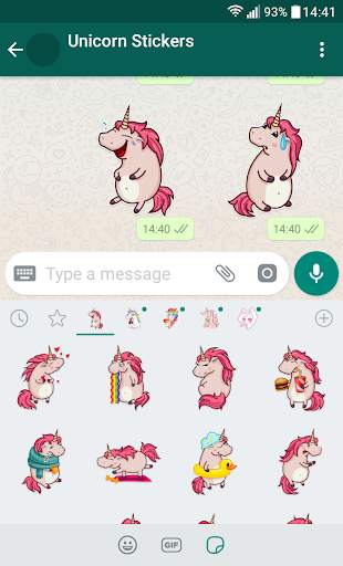 New WAStickerApps 🦄 Unicorn Stickers For WhatsApp screenshot 2