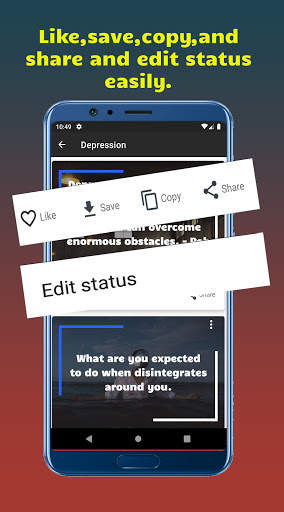 Sad Status 😢 And Sad Quotes 😢  With Editor✍️ screenshot 7