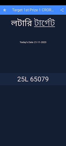 Lottery Target screenshot 3