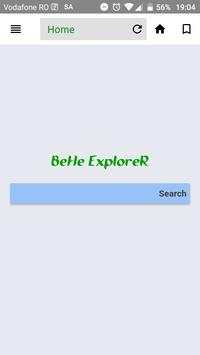 BeHe ExploreR  Web Browser screenshot 1