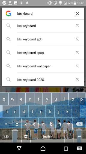 BANGTAN KEYBOARD स्क्रीनशॉट 2