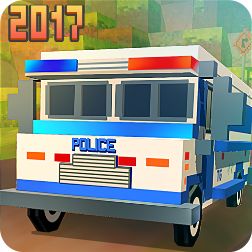 Blocky San Andreas Police 2017 icon