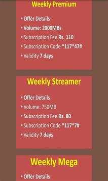 Jazz Internet Packages 2019 screenshot 2