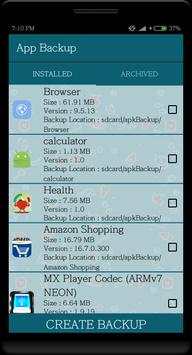 Super Backup And Restore SMS,Calls, Games&App Data screenshot 3