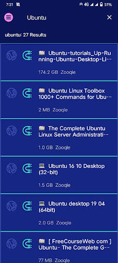 Torrent Search engine screenshot 2